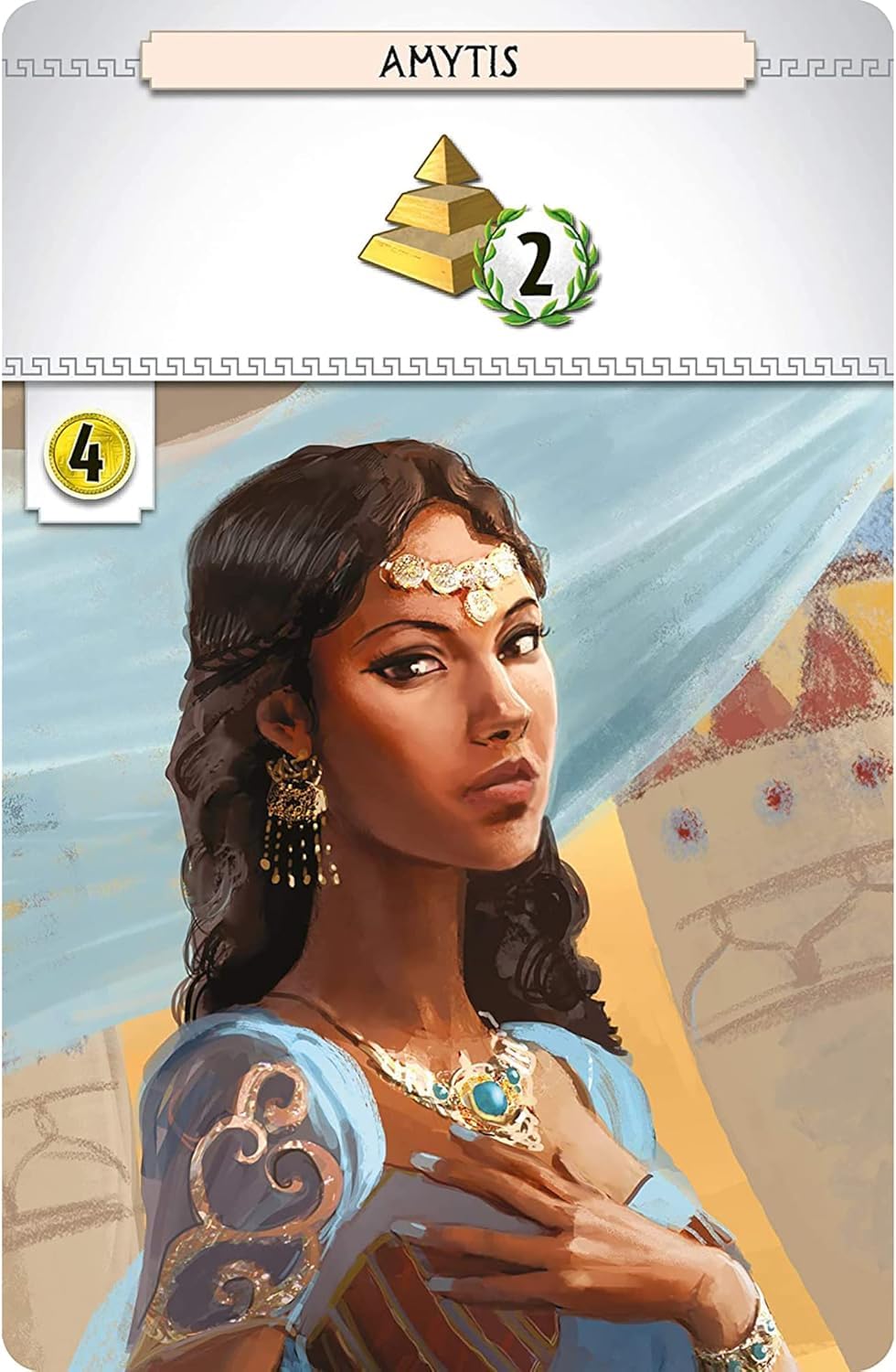 Asmodee 7 Wonders Leaders layout improved for easier play and quick reference.