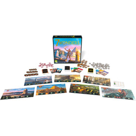 Asmodee 7 Wonders military tokens illustrating conflict tracking between neighbors