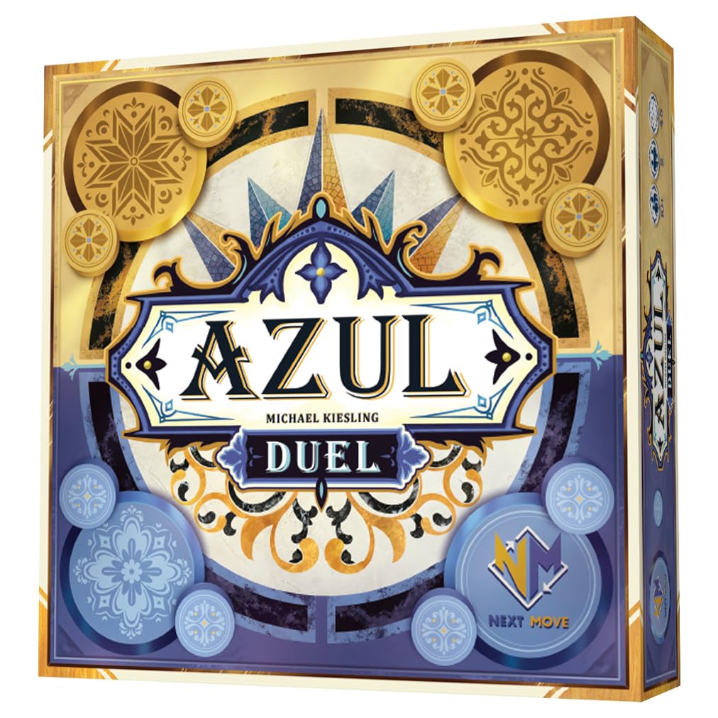 Asmodee Azul Duel tile-drafting in two-player mode supports quick strategic decisions.
