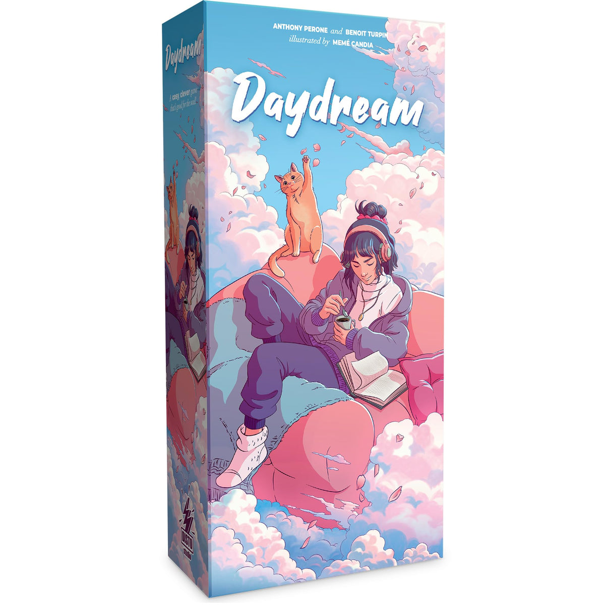 Asmodee Daydream foldable board front view for easy setup during family play