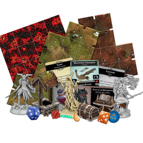 Asmodee Descent monster miniatures bring threats to life during co-op play.
