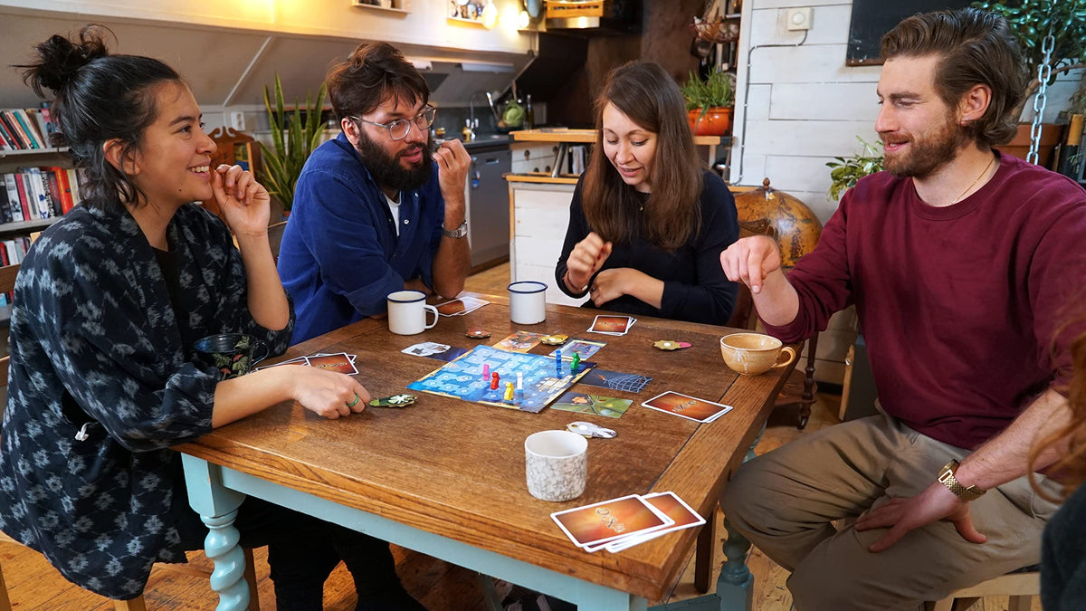Asmodee Dixit card placement system streamlines setup and gameplay