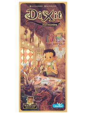 Asmodee Dixit Harmonies art card 01 sparks imaginative storytelling during family game night.