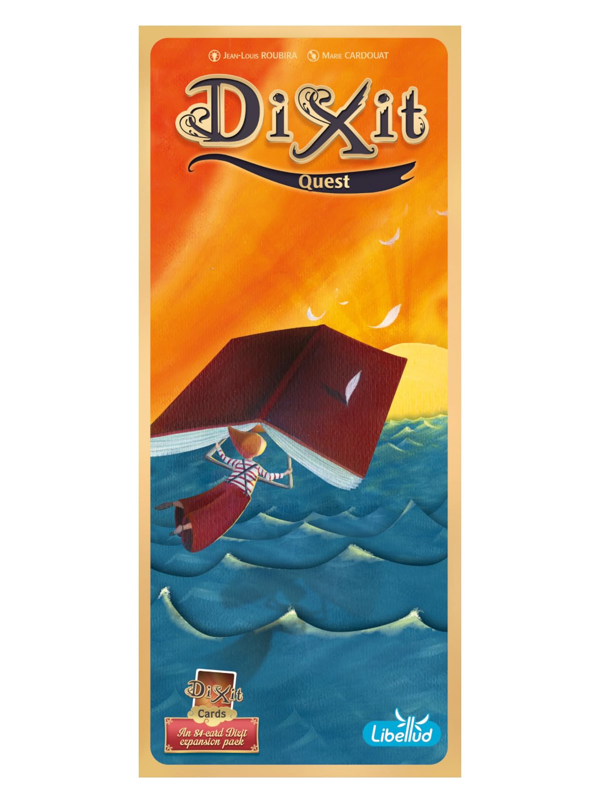 Asmodee Dixit Quest 84 cards showcasing mesmerizing original artwork for imaginative storytelling