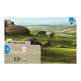 Asmodee Forest Shuffle Dartmoor rulebook explains setup for solo or group play.