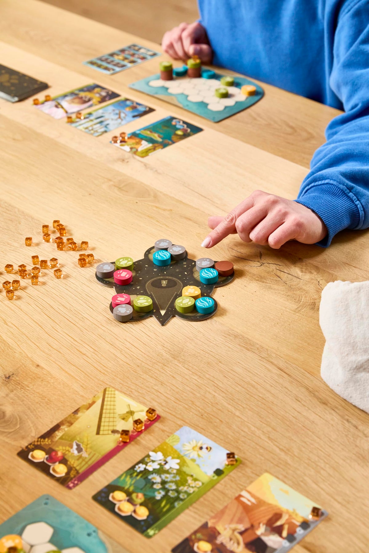 Asmodee Harmonies solo mode for thoughtful solo exploration