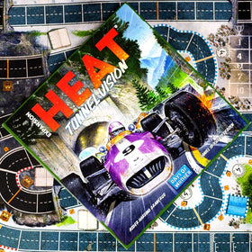 Asmodee Heat Tunnel Vision Netherlands track showcasing high‑speed straights and tight corners.