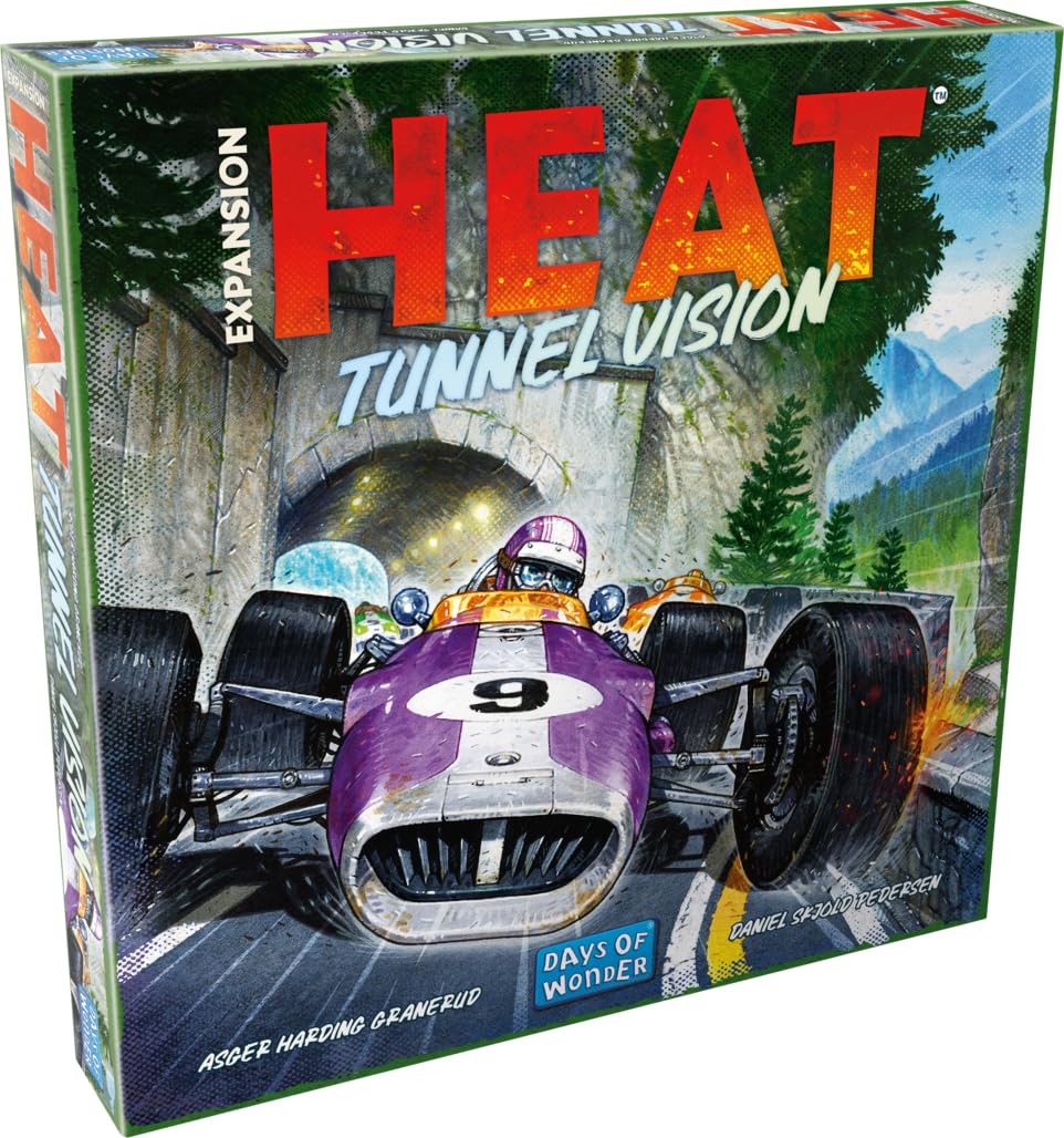 Asmodee Heat Tunnel Vision Spanish Grand Prix track for tunnel racing and strategic routing.
