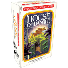 Asmodee House of Danger cover image inviting players to a suspenseful cooperative adventure