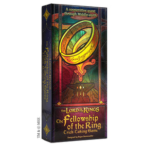 Asmodee Lord of the Rings: The Fellowship cover art invites family-friendly teamwork.