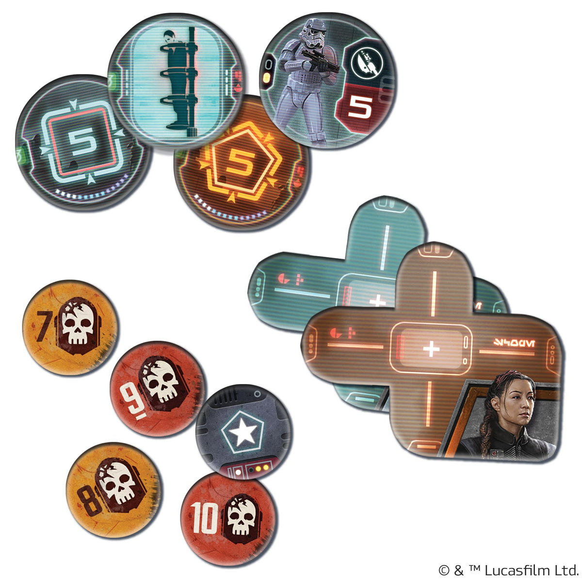 Asmodee Mandalorian Clan of Two expansion duel cards add strategic challenges.