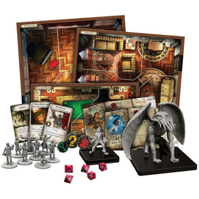 Asmodee Mansions of Madness 2nd Edition campaigns setup for cooperative adventures.