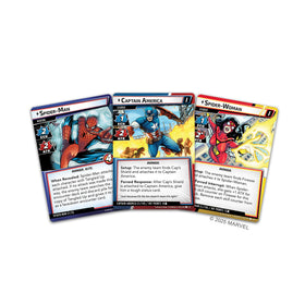 Asmodee Marvel Champions Civil War expansion competitive mode lets teams race to defeat leaders.
