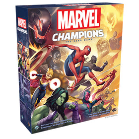 Asmodee Marvel Champions Core Set box front for immersive cooperative play.
