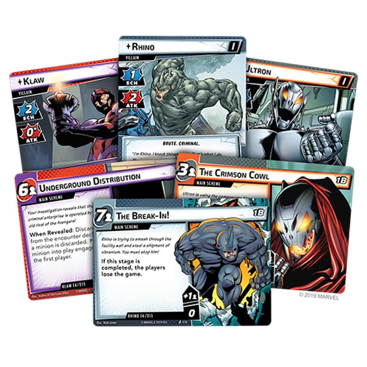 Asmodee Marvel Champions hero packs artwork hints at new challenges ahead.