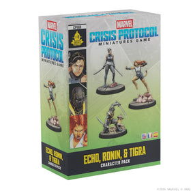 Asmodee Marvel Crisis Protocol Echo miniature for agile hit-and-run play.