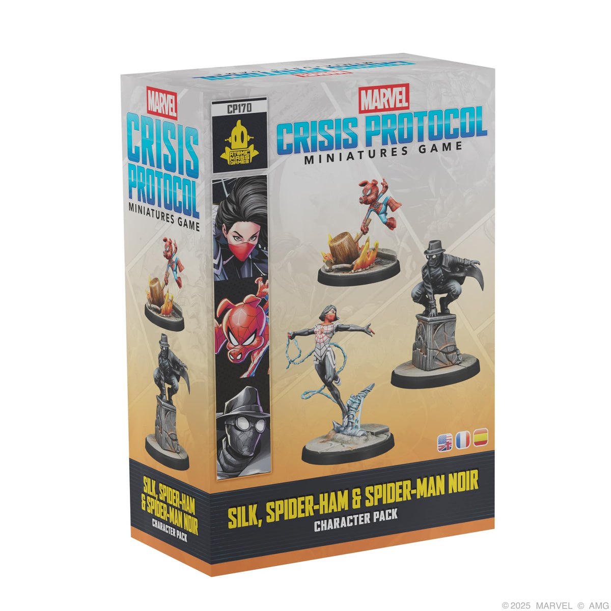 Asmodee Marvel Crisis Protocol Silk miniature for painting and fast combat