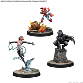 Asmodee Marvel Crisis Protocol Spider-Ham miniature with cartoonish combat flair