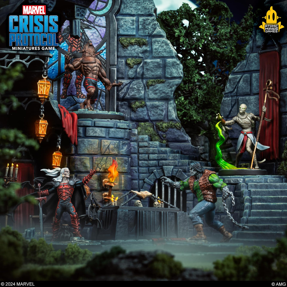 Asmodee Frankenstein’s Monster miniature adds gothic power to battles.