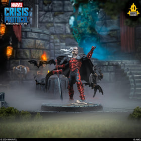Asmodee Tomb of Dracula terrain diorama enhances display and battlefield aesthetics.