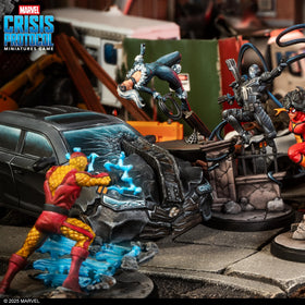 Asmodee Marvel Crisis Protocol roster-building card pack for easier mission planning.
