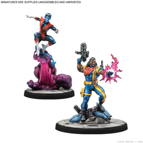 Asmodee Marvel Crisis Protocol Colossus miniature in a dynamic pose for tabletop battles.