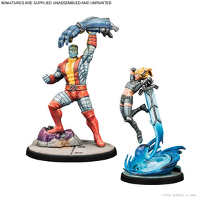 Asmodee Marvel Crisis Protocol Magik miniature with arcane aura for narrative missions.