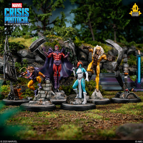 Asmodee Marvel Crisis Protocol X-Men Starter Set Beast miniature for agile maneuvers.