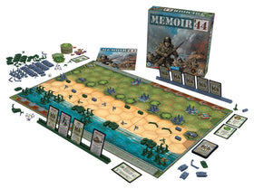 Asmodee Memoir '44 double-sided hex board enabling beach landings and countryside combat