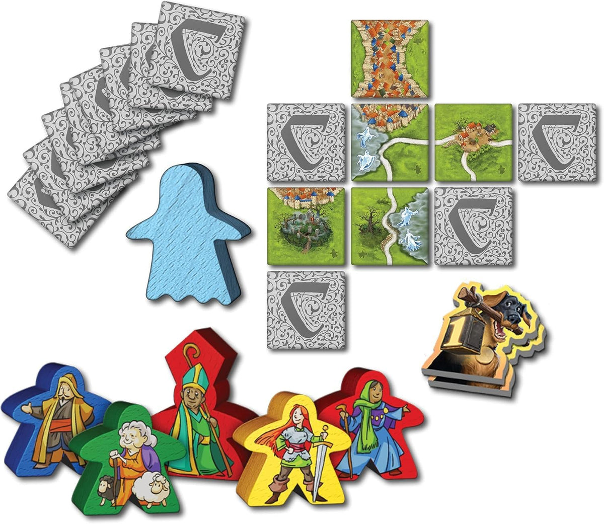 Asmodee Mists Over Carcassonne family game session demonstrates inclusive play for all.