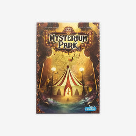 Asmodee Mysterium Park ghost-vision cards highlighting clues for collaborative deduction.