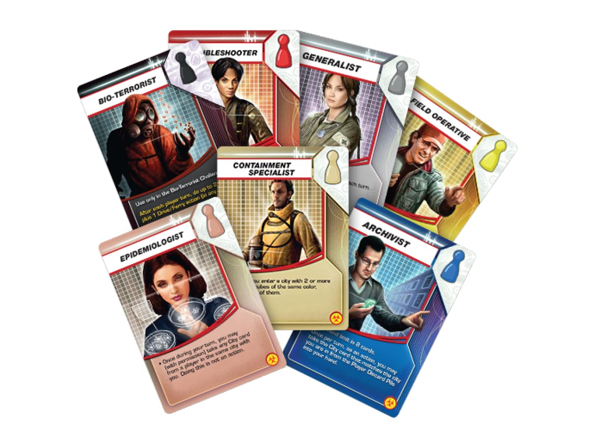 New roles card from Asmodee Pandemic On the Brink boosts cooperative strategy.