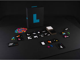 Asmodee Project L puzzle board arrangement emphasizes multi-layer challenges and strategic planning.