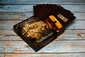 Asmodee Sherlock Holmes deduction table setup invites cooperative problem solving and lively discussion.