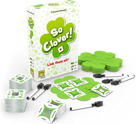 Asmodee So Clover! team clue writing in progress to spark cooperative thinking