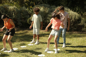 Asmodee Spot It! Giant outdoor play invites social play during picnics and gatherings.