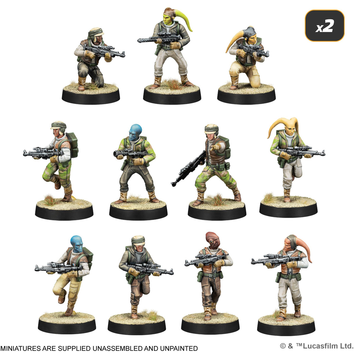 Asmodee Star Wars: Legion 600-point army ready for strategic battles