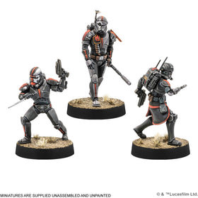 Asmodee Bad Batch sculpts offer high-detail figures for painting and customization.