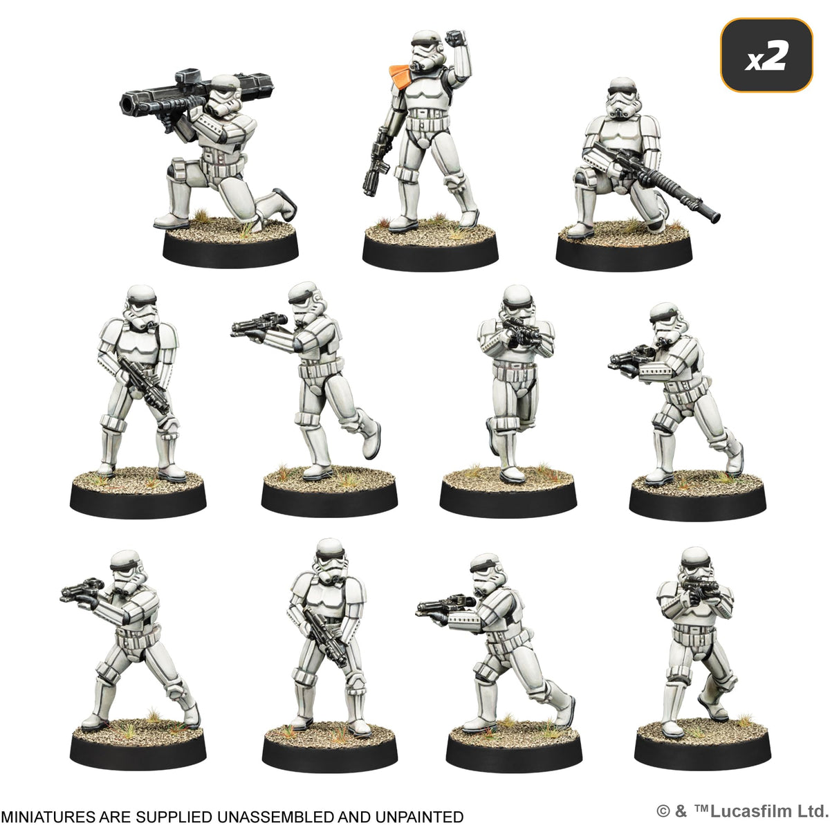 Asmodee Star Wars: Legion starter components for ready-to-play sessions