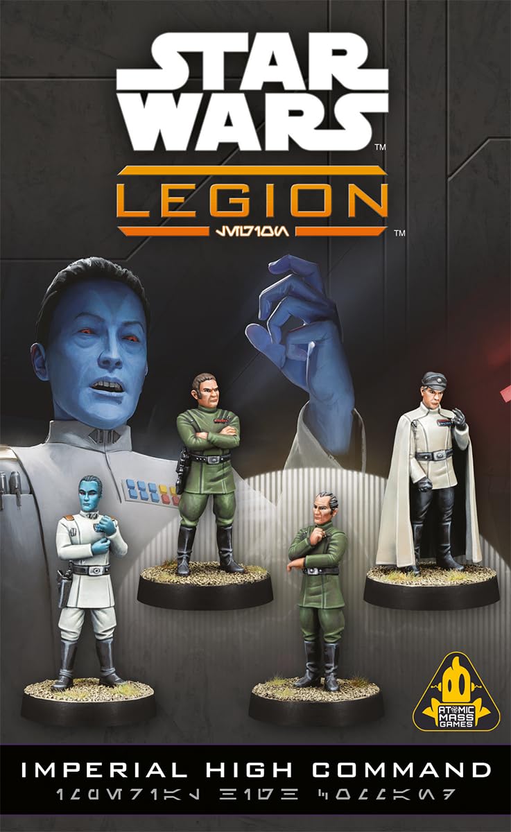 Asmodee Star Wars Legion Imperial High Command Thrawn miniature boosts strategic leadership on the battlefield
