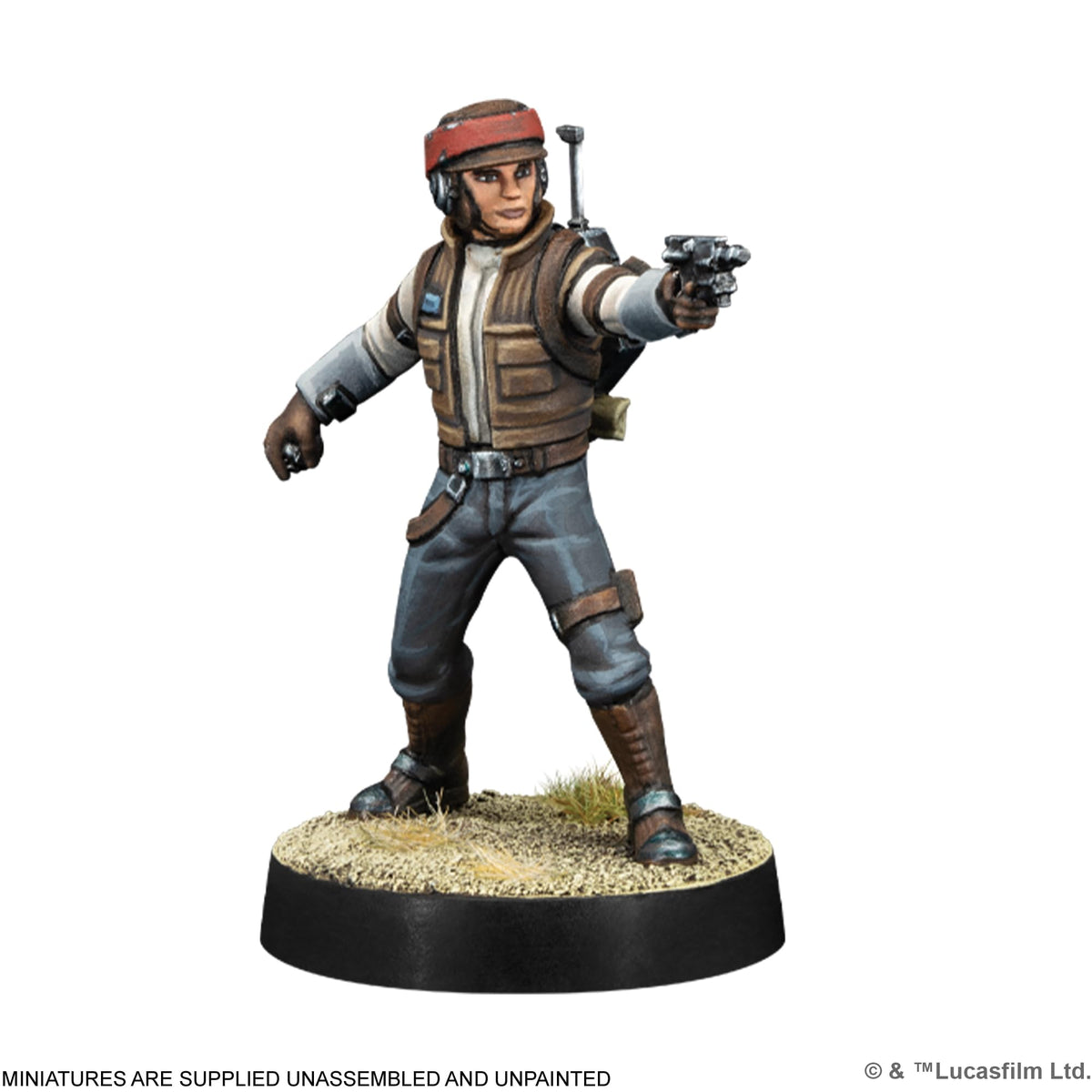 Asmodee Star Wars: Legion Rebel Agent with modular parts for tailored operative roles