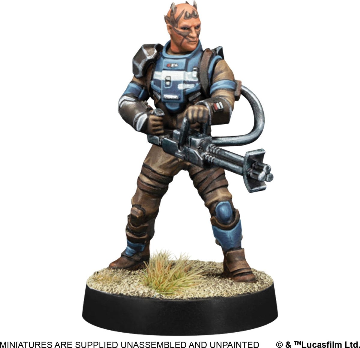 Customizable Rebel expansion showing diverse miniatures and swap-in parts