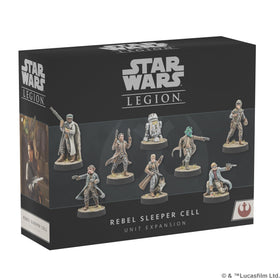 Asmodee Star Wars: Legion Sleeper Cell troopers ready for covert stealth missions.