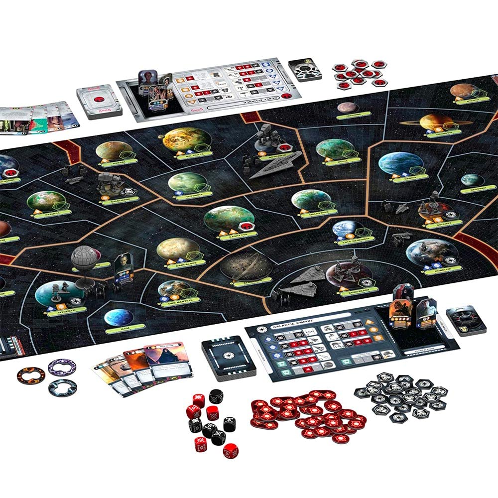 Asmodee Star Wars Rebellion hero missions add cinematic objectives and memorable turns.
