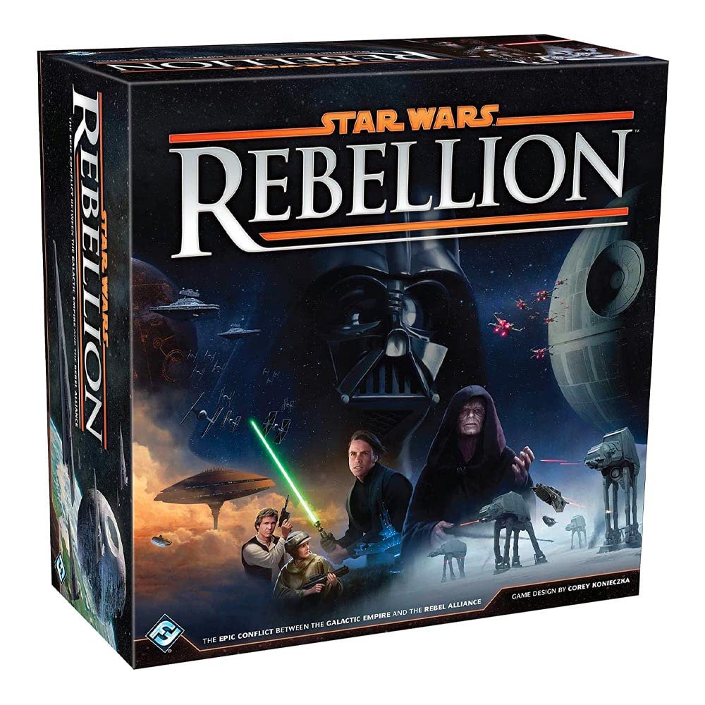 Asmodee Star Wars Rebellion miniatures for immersive tabletop battles and strategic play.