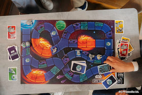 Asmodee Star Wars Super Teams game-night scene conveys family fun and friendly competition