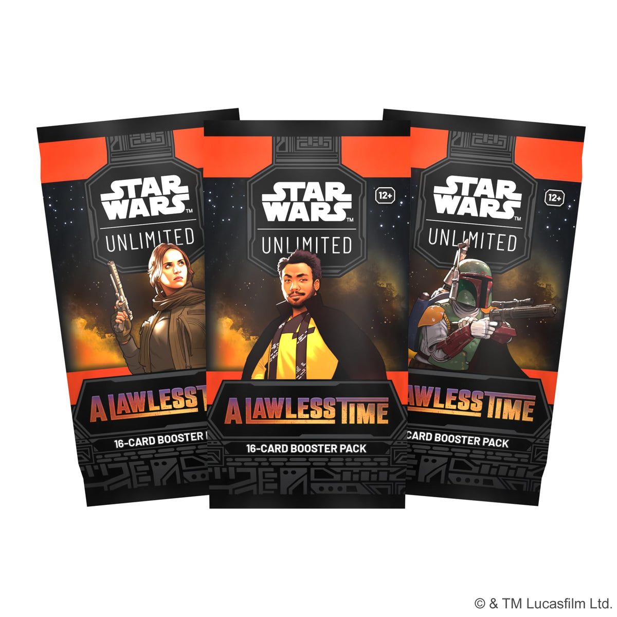 Asmodee Star Wars: Unlimited A Lawless Time rare and foil cards for collectors