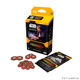 Asmodee Star Wars Unlimited exclusive cards included for unique gameplay options.