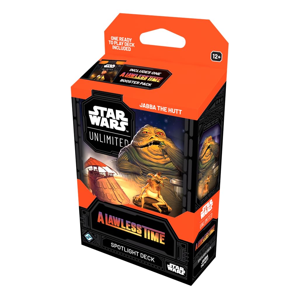 Asmodee Jabba the Hutt Spotlight Deck cards highlight exclusive playsets and strategic options.