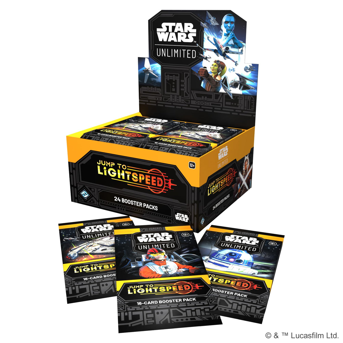 Asmodee Star Wars Unlimited leader card emphasizes pivotal choices in battles.
